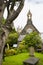 The small St Augustines Church of Ireland building on the walls of the maiden city of Londonderry in Northern Ireland. This city h