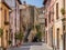 Small streets in Orvieto in Umbria