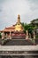 Small stupa in budhist temple Brahma Vihara-Arama Banjar