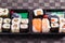Small sushi boxes