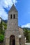 A small temple against the sky. Montenegro Orthodox Church