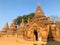 Small temples Bagan Myanmar Old Ruins Buddha Temples