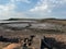 Small tidal island of Sully in Vale of Glamorgan, Wales