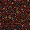 Small tiny flowers - seamless pattern. Pint for textiles.