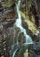 Small torrent in the forest of the Ballon des Vosges Regional park in France