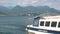 Small tourist boat, lake Maggiore.