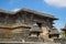 Small towers at the eastern entrance of Hoysaleshvara Temple, Halebid