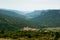 Small town In the French Pyrenees