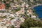 Small town of Positano along Amalfi coast with its many wonderful colors and terraced houses, Campania,