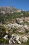 Small town of Positano along Amalfi coast with its many wonderful colors and terraced houses, Campania,