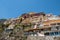 Small town of Positano along Amalfi coast with its many wonderful colors and terraced houses, Campania,