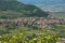 Small town in Wachau valley with wineries in Austria