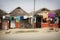 Small traditional clay houses of Lumbini