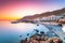 The small traditional village of Chora Sfakion, Sfakia, Chania, Crete.