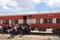 Small Train stop in Bolivia, South America