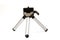 Small tripod for compact camera on white