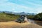 Small truck crossing the Las Gachas river, where we managed to notice the Colombian peasant tradition