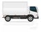 Small truck for transportation cargo vector illustration