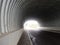 Small tunnel for walkers and cyclists under highway