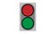 Small two-color traffic light