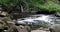 Small upper water falls on Tinker creek in Cuyahoga valley national park