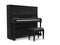 Small upright piano with piano bench