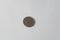Small view of Panama quarter isolated on grey background