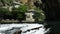 Small village Blagaj on Buna river and waterfall in Bosnia and Herzegovina. View of the dervish monastery