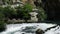 Small village Blagaj on Buna river and waterfall in Bosnia and Herzegovina. View of the dervish monastery