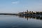 The small village of Marta lying on Bolsena Lake, Italy