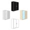 A small wardrobe with a clean mirror.Bedroom furniture single icon in cartoon,black style vector symbol stock