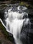 Small waterfall downstream from Bushkill Falls, Pennsylvania