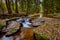 Small waterfall on Flat Lick Creek near Gray Hawk, Kentucky