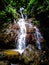 Small waterfall in haputale mountain