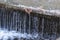 Small waterfall of Jardin De La Reina in Aranjuez