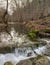 A small waterfall on the Kamchia River