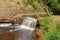 Small waterfall on Sablinka River.