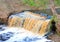 Small waterfall on Sablinka River.