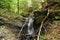 Small waterfall in the spring forest, Kosovo