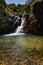 Small Waterfall in the stream of Saar - Golan Heights