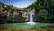 Small Waterfall in the stream of Saar - Golan Heights