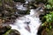 Small waterfall in Styria with soft water