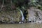 Small waterfall in Te Urewera National Park, New Zealand