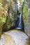 Small waterfall, Teplice Adrspach Rocks, Eastern Bohemia, Czech Republic