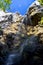 A small waterfall typical of the Kvaciansko - Prosiecka valley