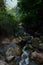 Small waterfall under the famous neer garh Waterfall, Rishikesh, Uttarakhand India