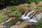 Small waterfalls at Cascade Springs National Park