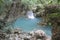 Small waterfalls and Lagoon