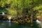 The Small Waterfalls at Martin Brod in Bosnia