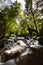 Small waterfalls in Monasterio de Piedra